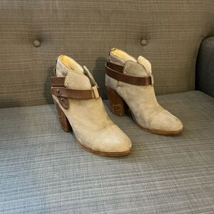 Rag & Bone Light Grey Ankle Boots